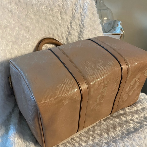 Beautiful rare Tan Boston Gucci Bag - Picture 8 of 9
